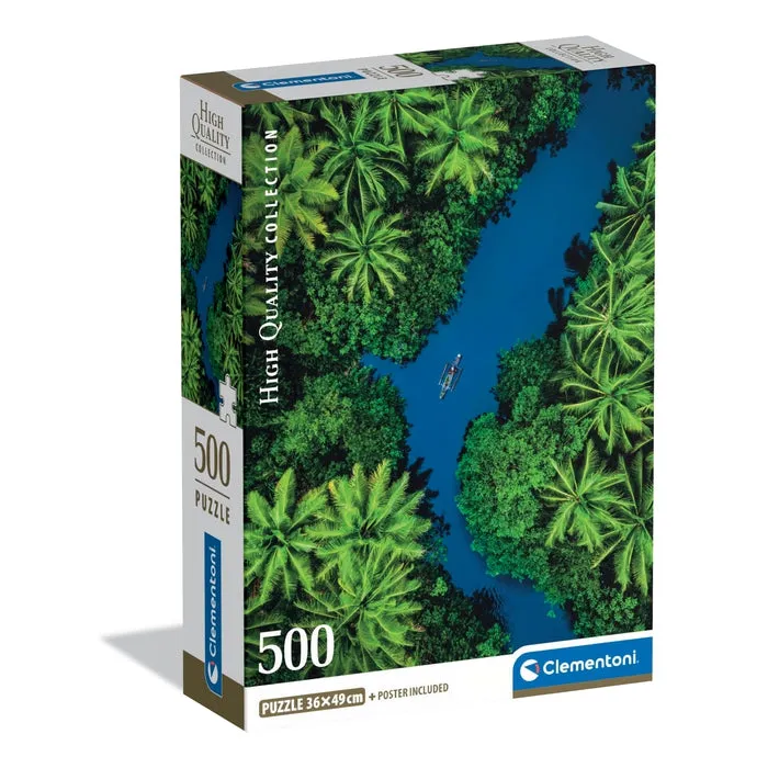 clementoni-puzzle-tropical-aerial-view-500-teile image 1