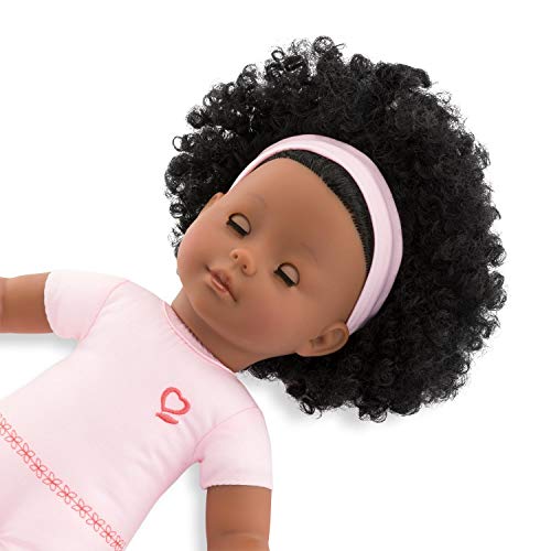 corolle-macorolle-pauline-36cm-ankleidepuppe-mit-krausem-schwarzem-haar-und-vani image 7