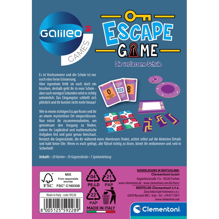 clementoni-galileo-games-escape-game-die-verlassene-schule-escape-room-spiel image 4