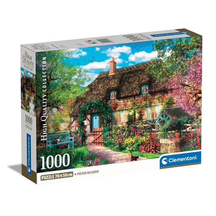 clementoni-the-old-cottage-puzzle-1000-teile-panorama image 1