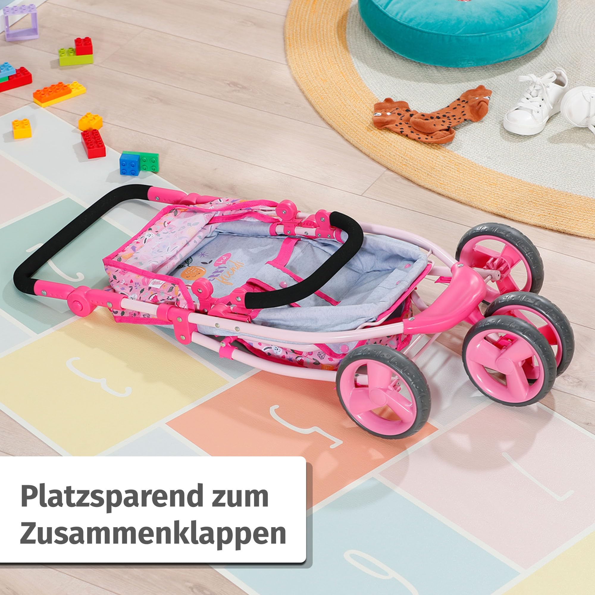 baby-born-deluxe-puppenwagen-mit-verstellbarer-liegefl-che-834145 image 8