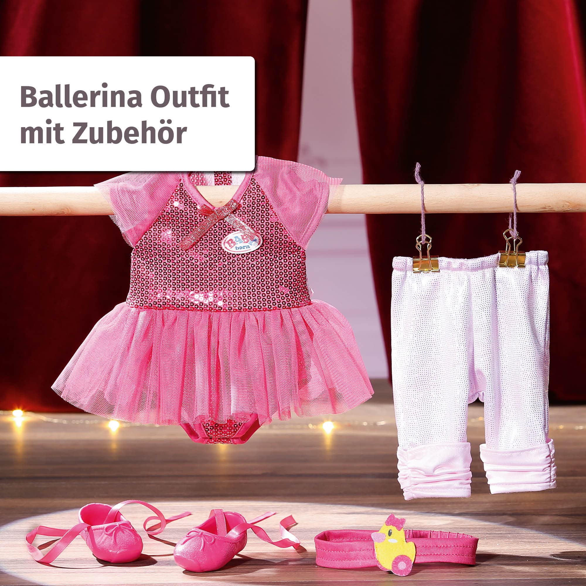 baby-born-834176-deluxe-ballerina-43cm-puppenkleidung image 2