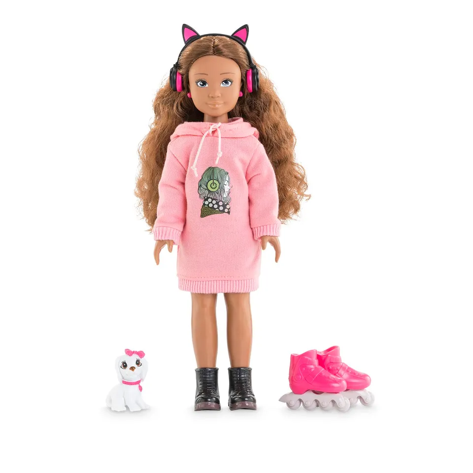 corolle-girls-melody-musik-und-fashion-set-28cm-spielpuppe-mit-hund image 1