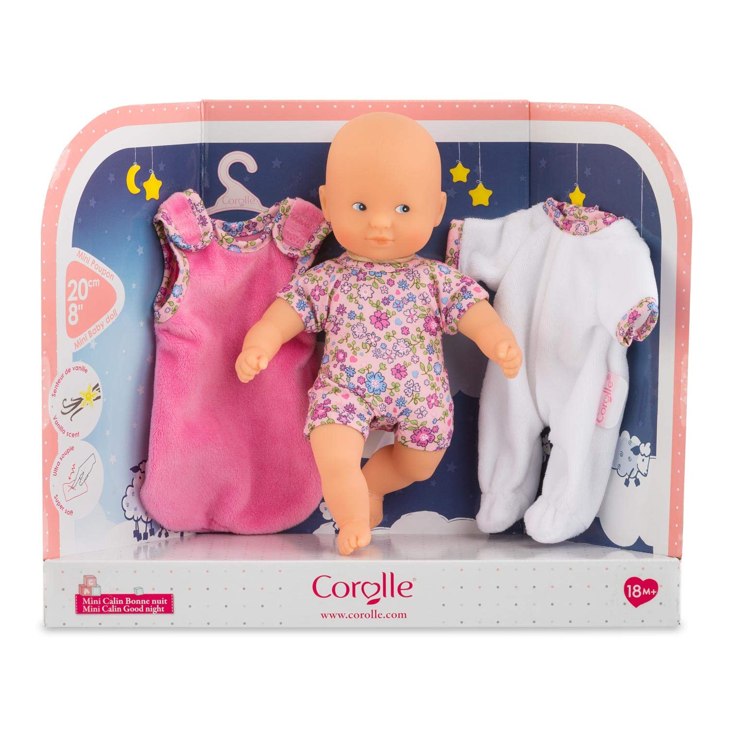 corolle-mon-premier-mini-calin-gute-nacht-set-20cm-weichk-rperpuppe image 4