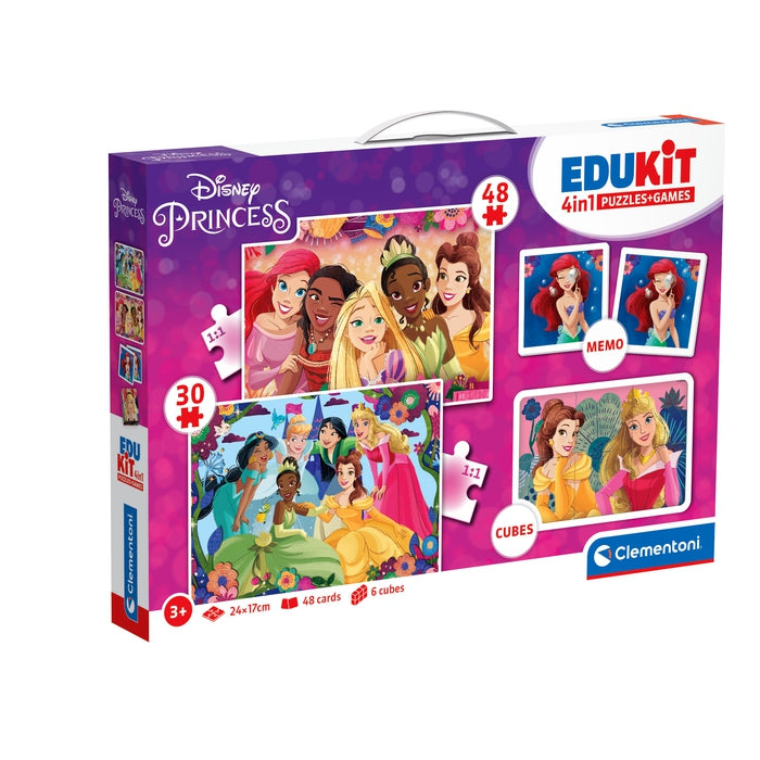 clementoni-edukit-4-in-1-disney-princess-spieleset image 1