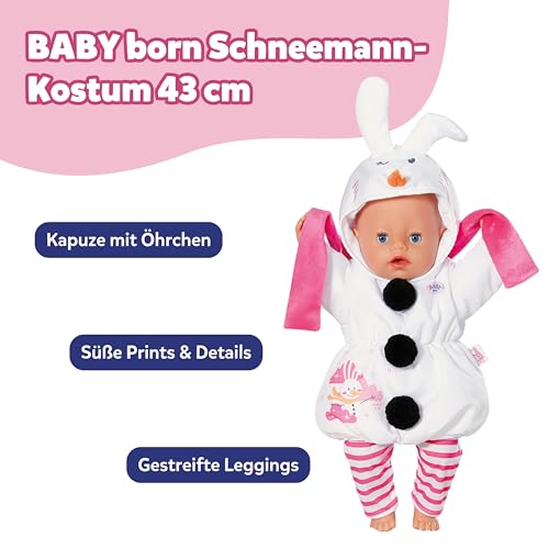 baby-born-schneemannkost-m-f-r-43-cm-puppen-mit-schal image 8