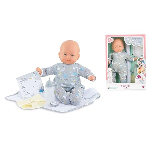 corolle-mon-grand-poupon-mein-neugeborenen-set-36cm-weichk-rperpuppe-mit-schlafa image 8