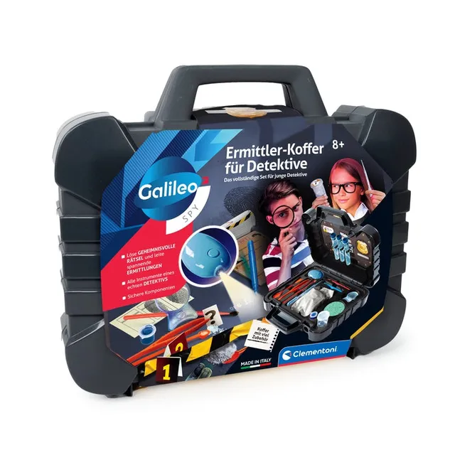 clementoni-galileo-lab-ermittler-koffer-f-r-detektive-detektiv-spiel-ab-8-jahren image 1