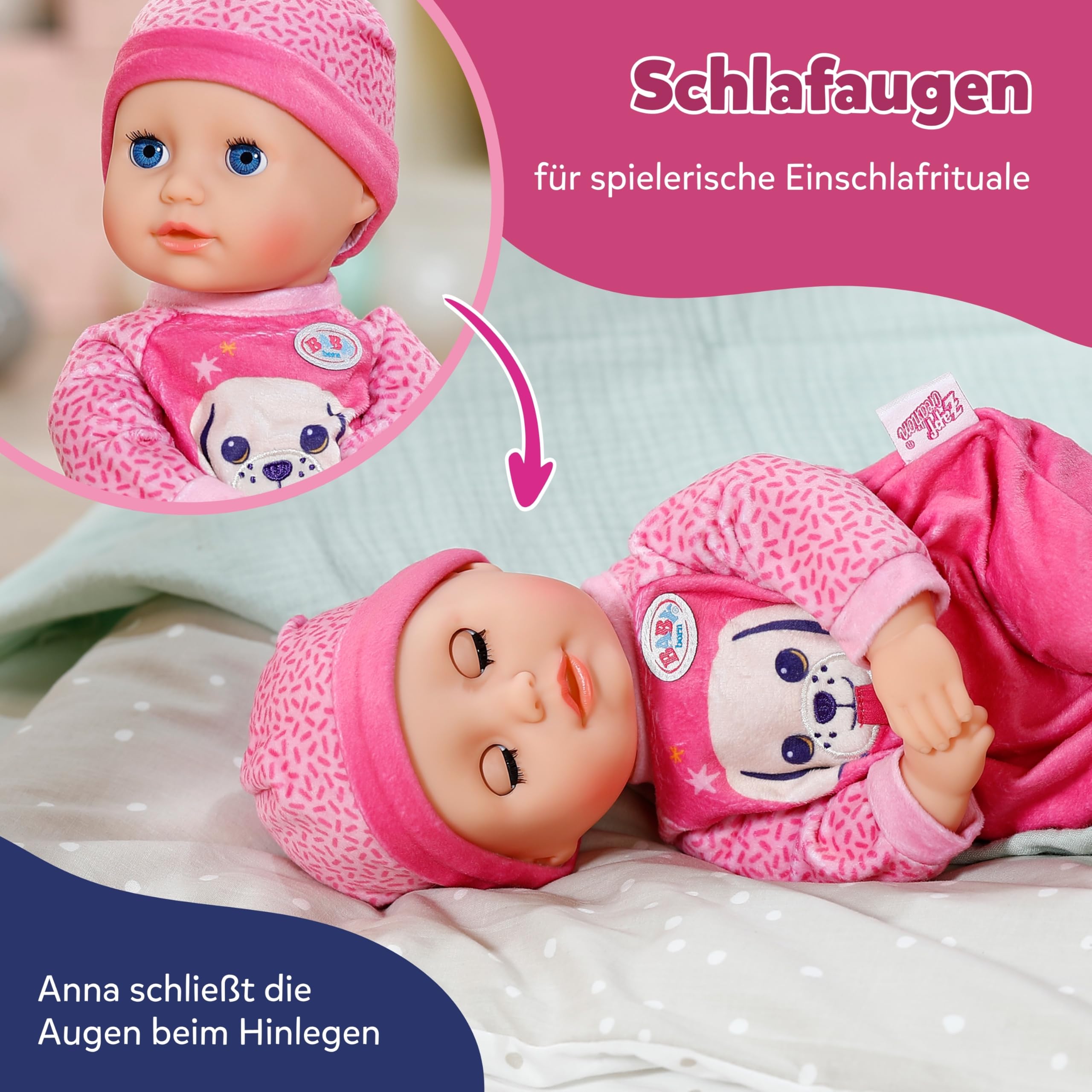 baby-born-little-anna-36cm-babypuppe-mit-stoffk-rper-und-schlafaugen image 4