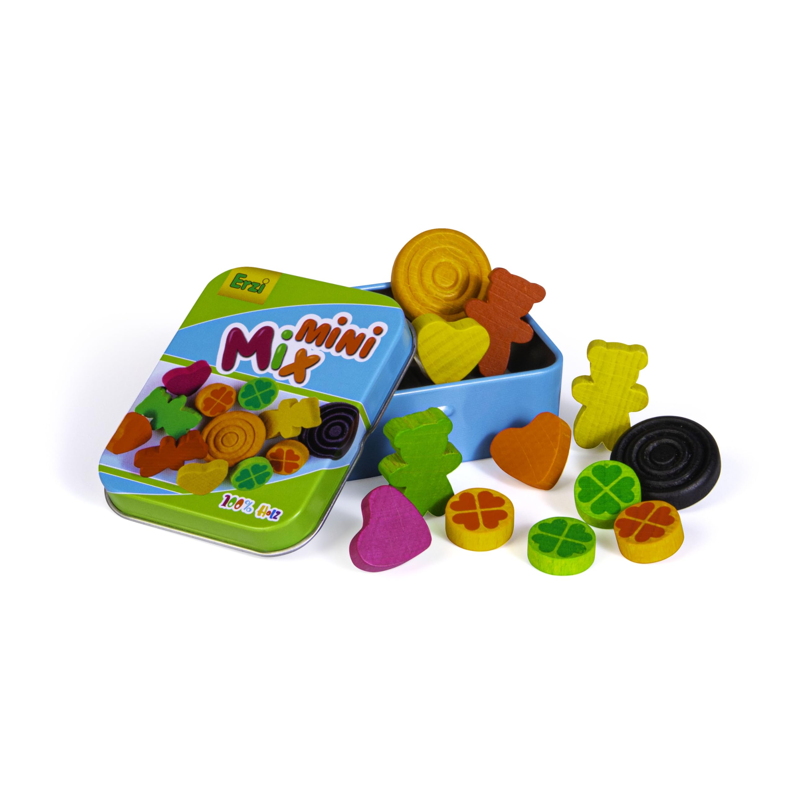 erzi-14352-gummib-rchen-aus-holz-in-der-dose-kaufladenspielzeug-12-teilig image 1