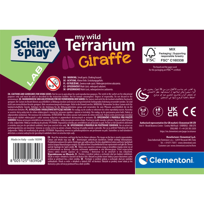 clementoni-galileo-lab-mini-terrarium-giraffe image 6