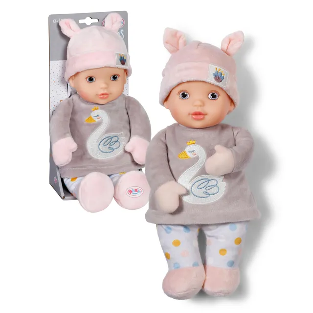 baby-born-for-babies-sweetie-mauve-30-cm-stoffpuppe-mit-rassel image 1
