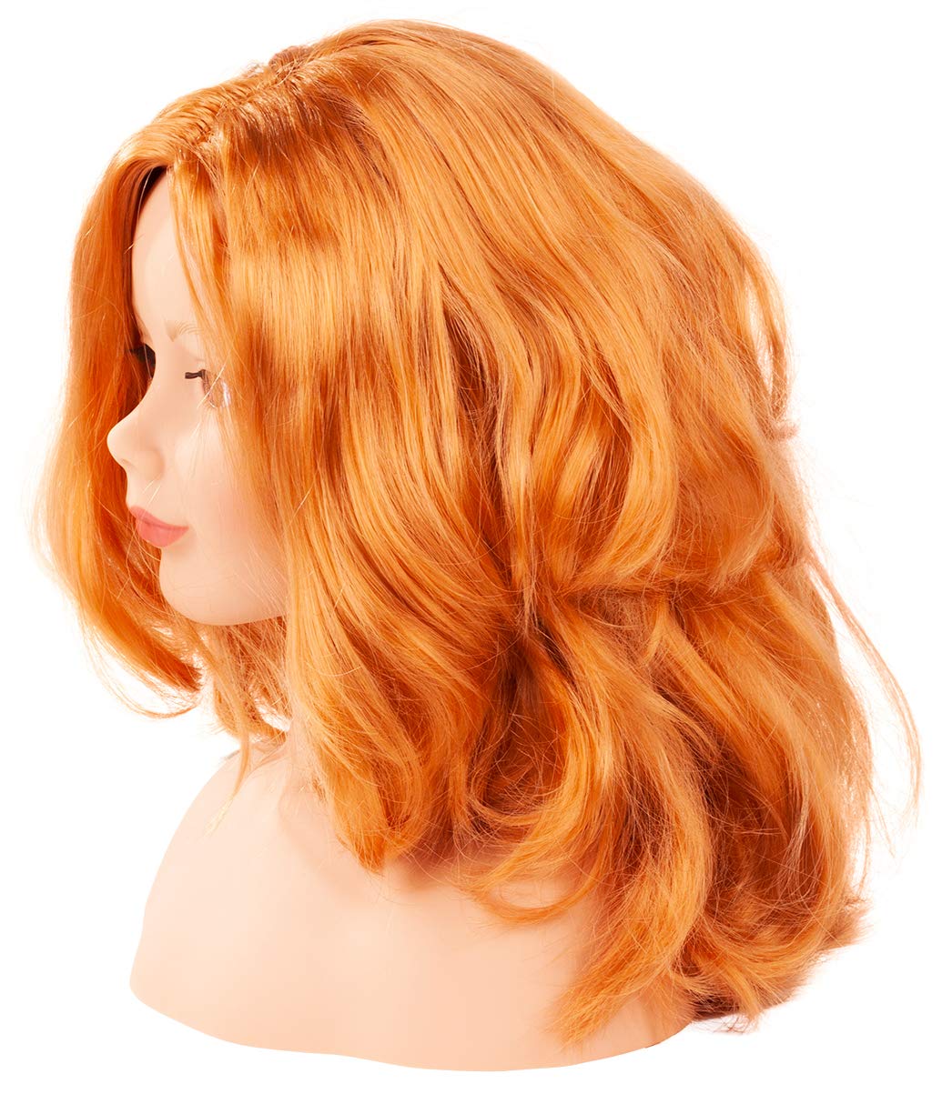 g-tz-1192054-haarwerk-schminkkopf-rote-haare-28-cm-frisierkopf-57-teilig image 8