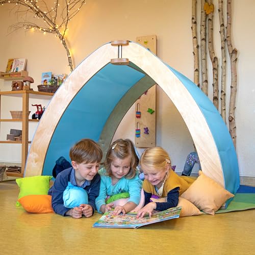 erzi-50602-traumh-hle-mini-natur-sinnes-und-rollenspielh-hle-aus-holz-mit-stoffd image 6