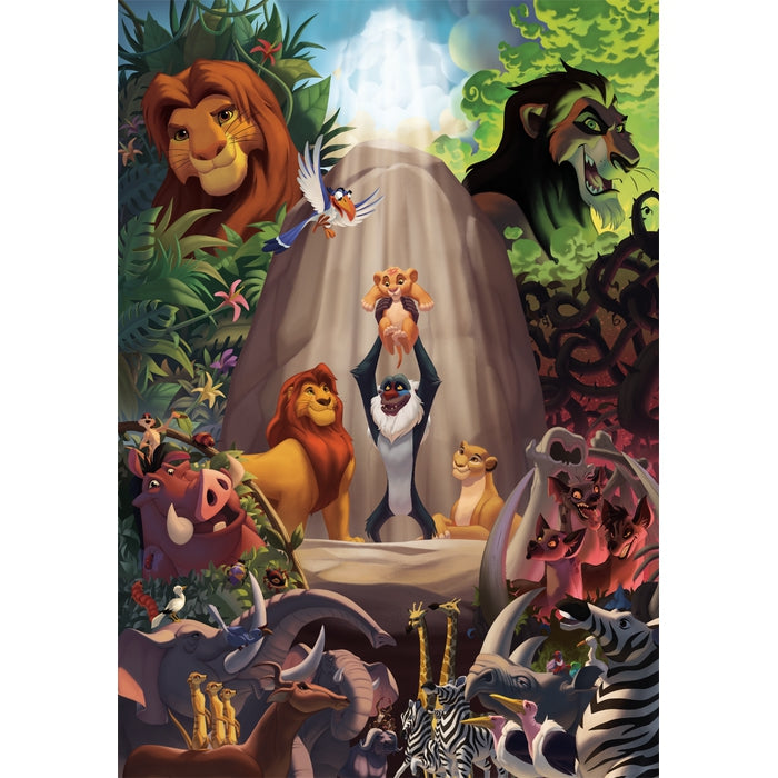 clementoni-disney-the-lion-king-puzzle-1000-teile-70-x-50-cm image 2