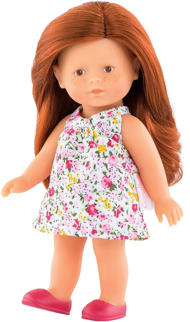 corolle-mini-corolline-ruby-20-cm-puppe-mit-rotem-haar-und-vanilleduft image 1