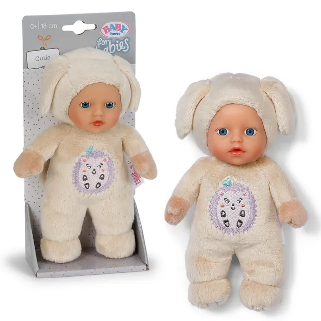 baby-born-for-babies-cutie-18-cm-babypuppe-3-fach-sortiert image 1