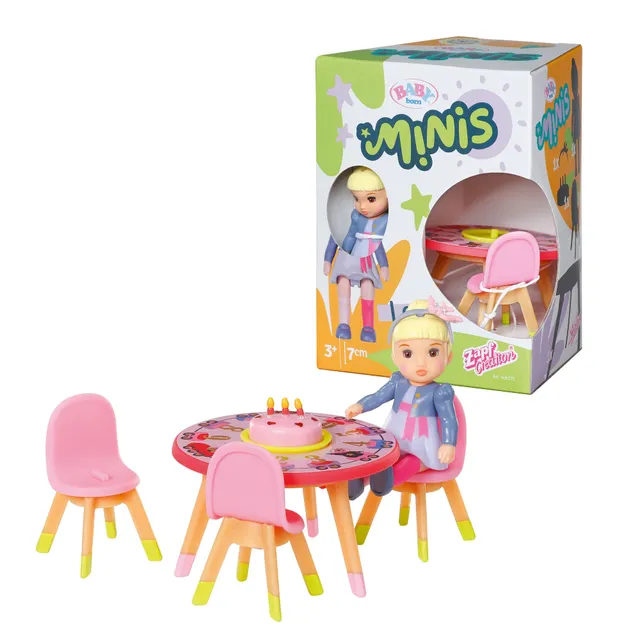 baby-born-minis-geburtstags-spielset-mit-puppe-lea-7-cm image 1