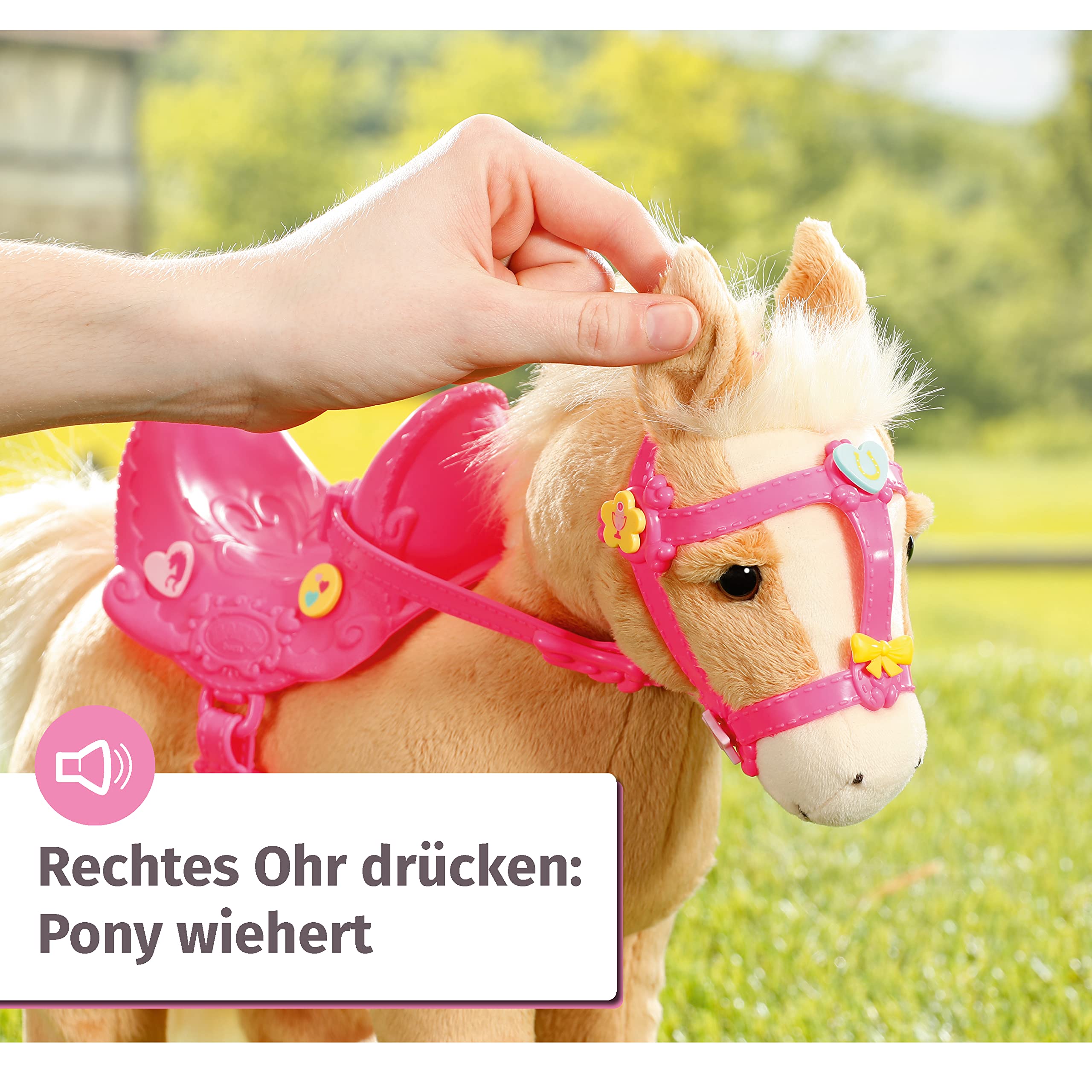 baby-born-my-cute-horse-interaktives-puppenpferd-pl-sch-mit-lauf-und-soundfunkti image 5