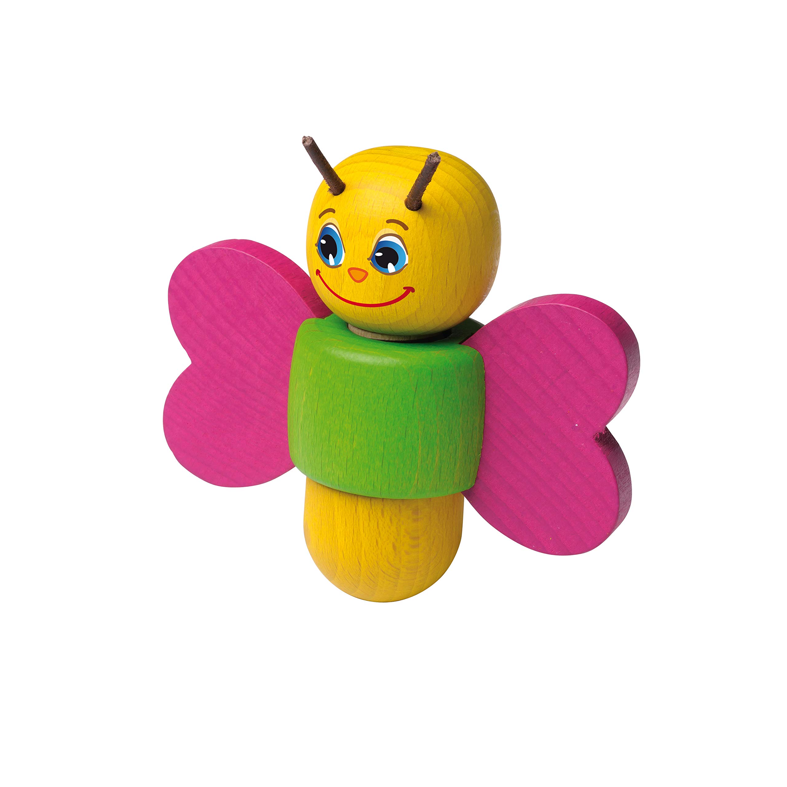 erzi-42526-schraubenspiel-schmetterling-lernspiel-holz image 1