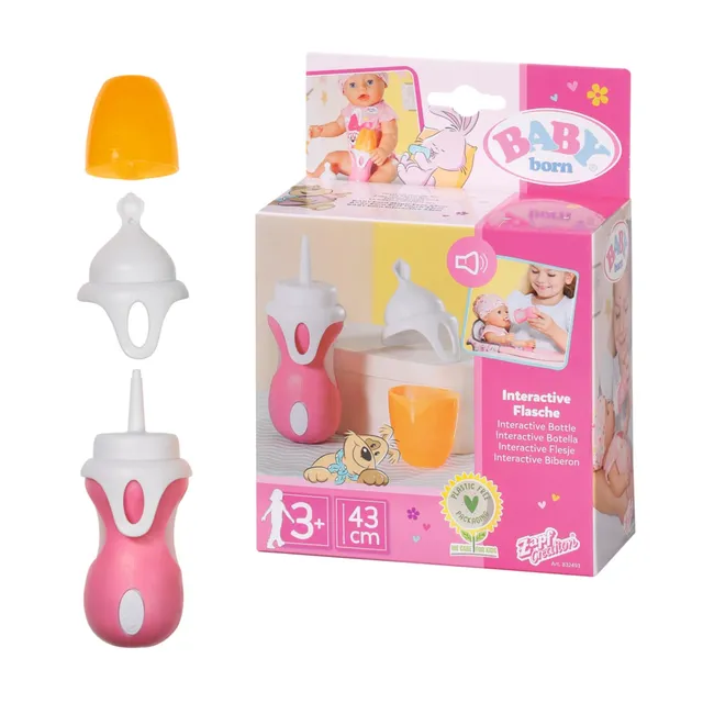 baby-born-interaktive-flasche-und-l-ffel-puppenzubeh-r-f-r-43-cm-puppen image 1