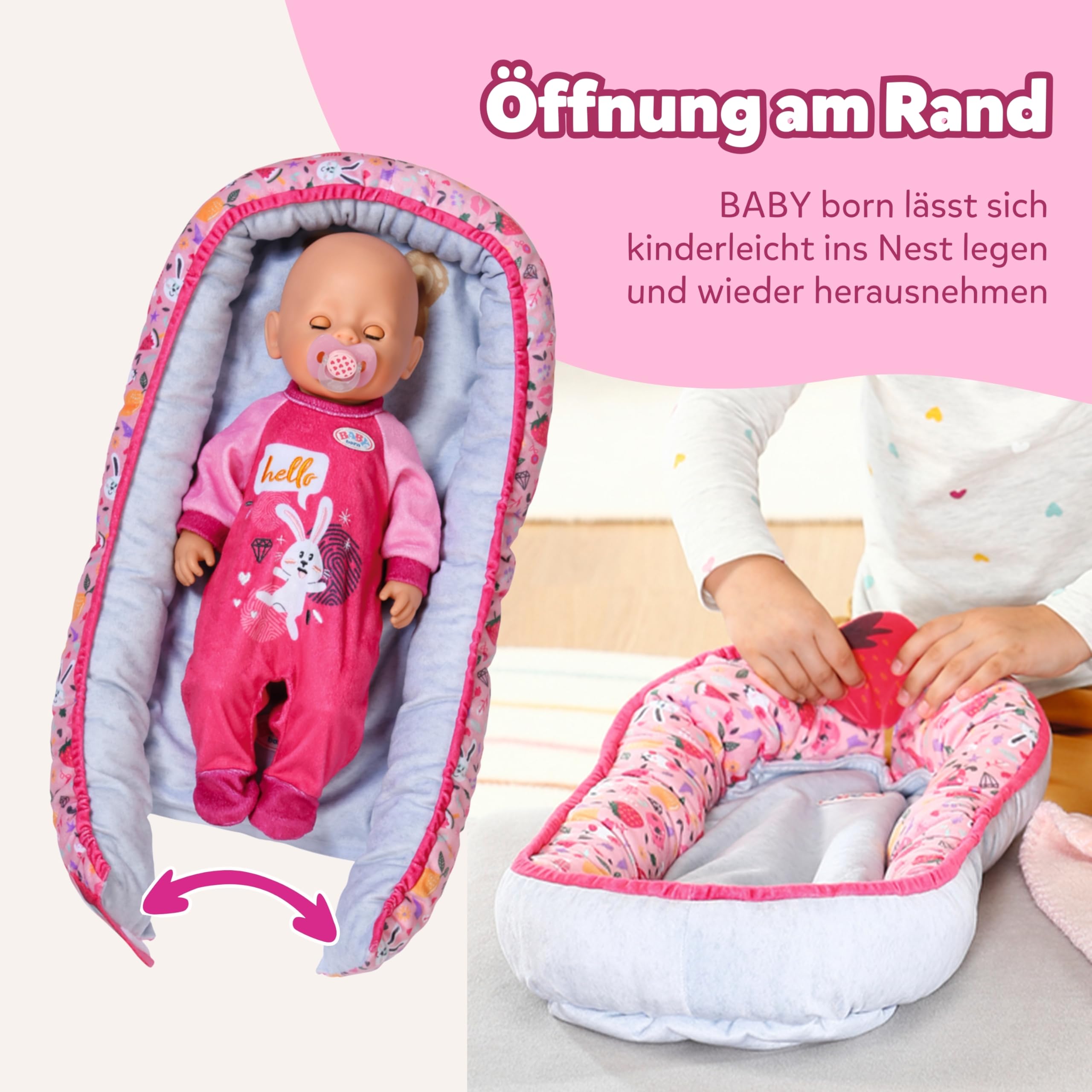 baby-born-baby-nest-puppenbett-f-r-36-cm-und-43-cm-puppen image 3