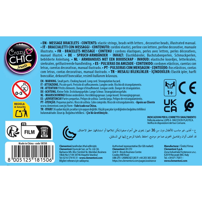 clementoni-crazy-chic-freundschaftsarmb-nder-blau image 6