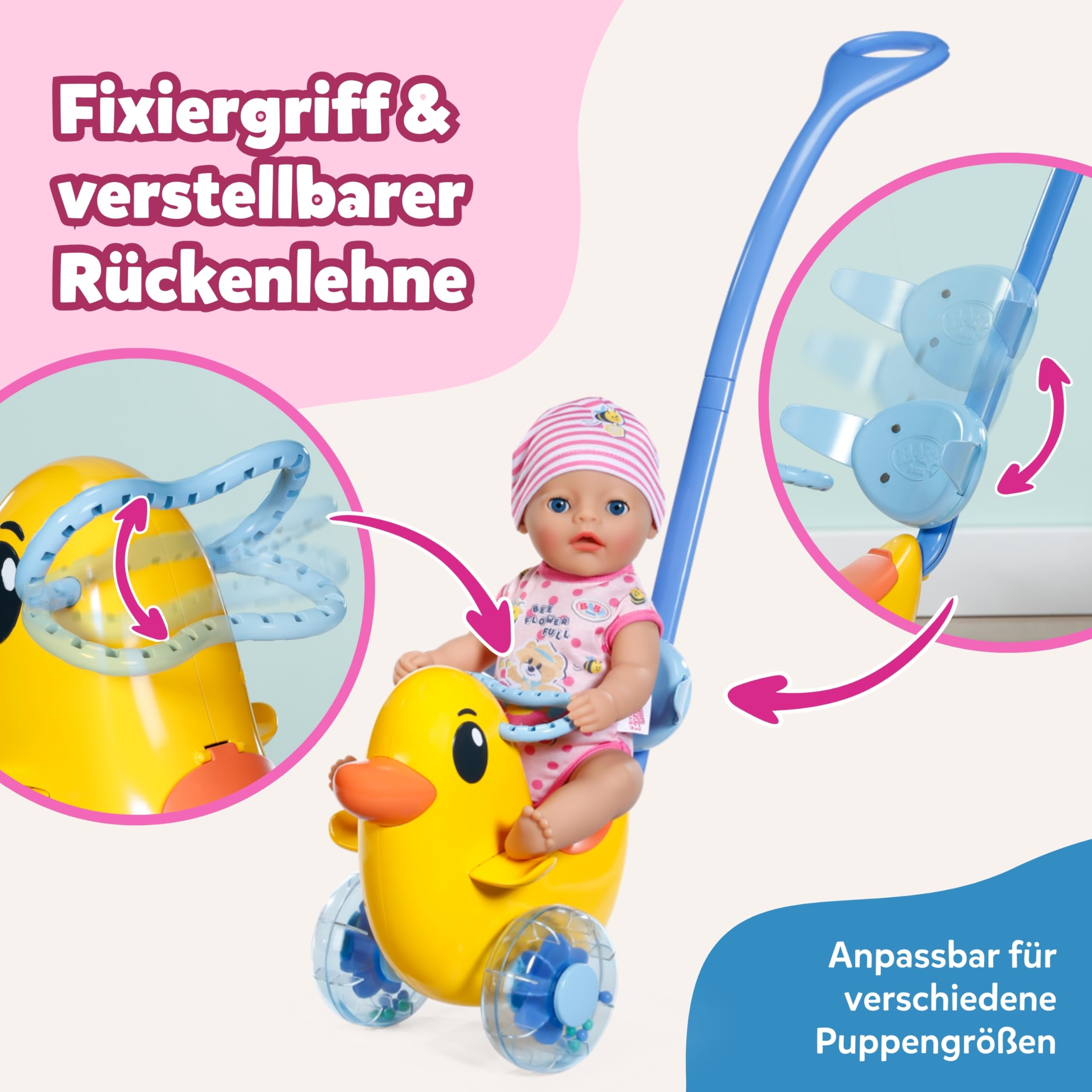 baby-born-schiebe-berta-mit-lenkstange-f-r-36cm-und-43cm-puppen image 6