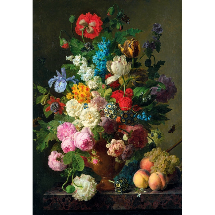 clementoni-museum-bowl-of-flowers-puzzle-1000-teile-70-x-50-cm image 2