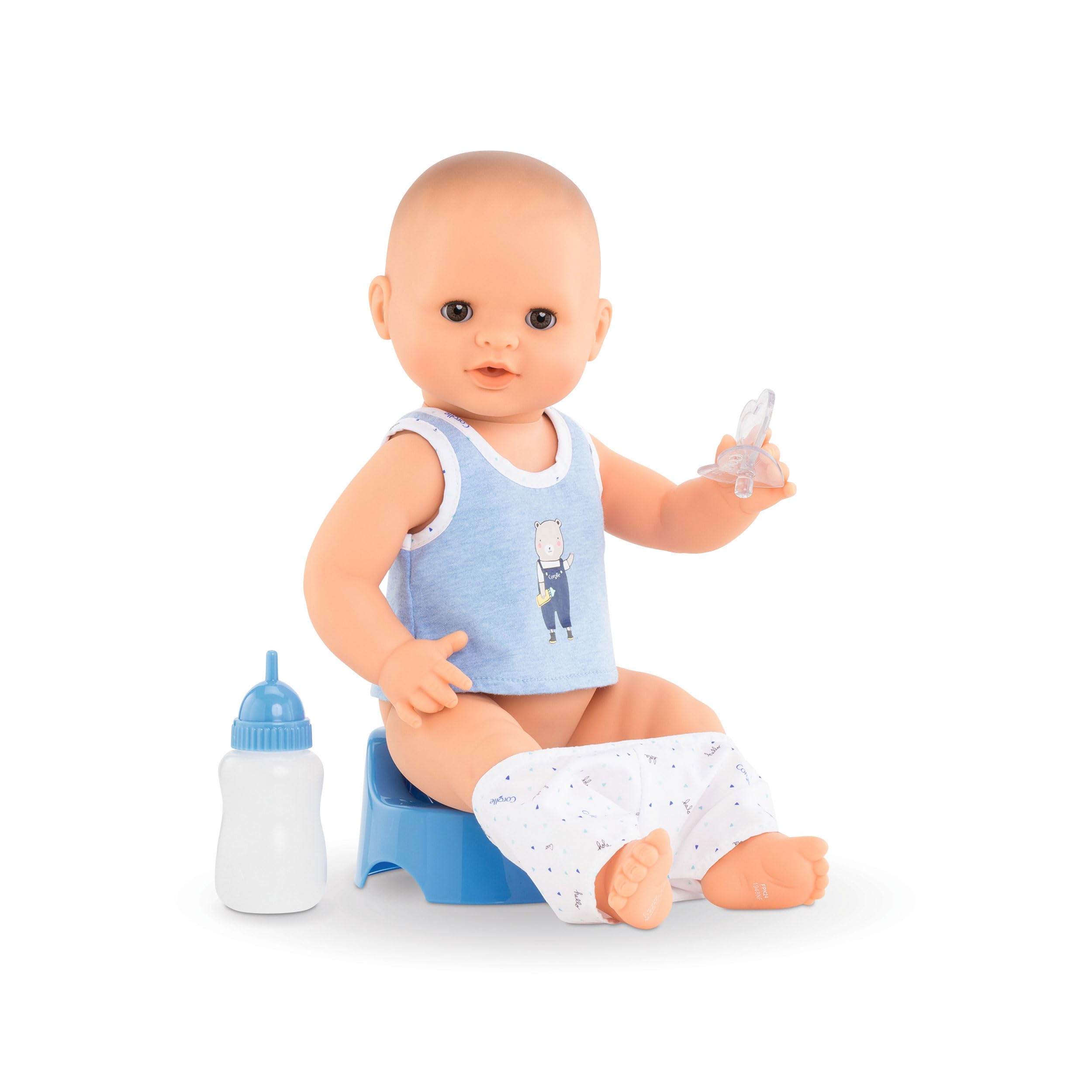 corolle-mon-grand-poupon-b-b-paul-trink-und-n-ss-badebaby-36-cm image 6