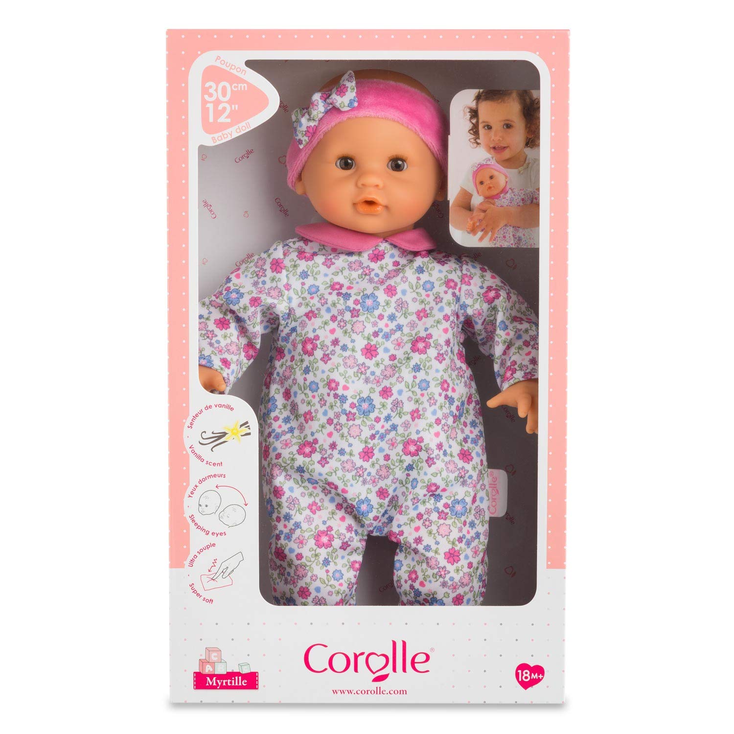 corolle-mon-premier-poupon-calin-myrtille-30-cm-weichk-rperpuppe-mit-vanilleduft image 2