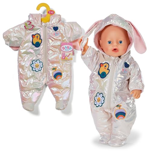 baby-born-winteranzug-creme-mit-hasenohren-schneeanzug-f-r-43-cm-puppen-und-tedd image 7
