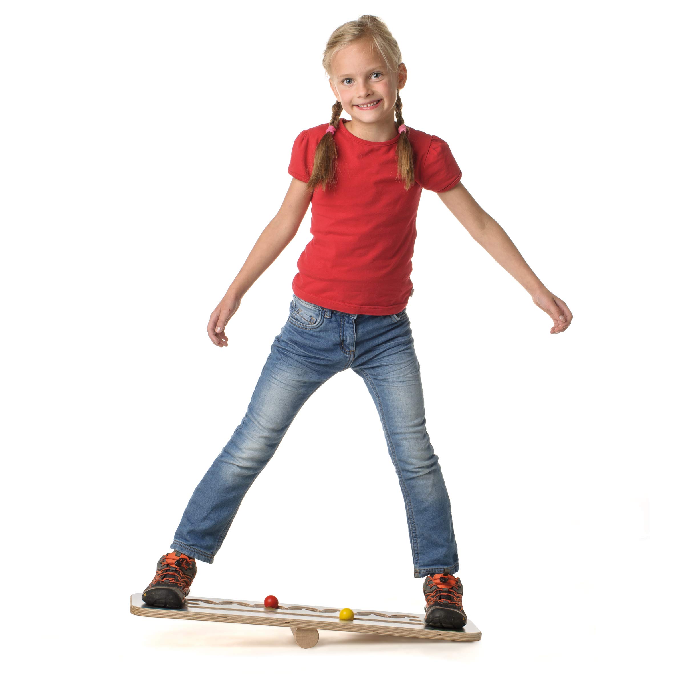 erzi-46101-balancierbrett-race-aus-holz-geschicklichkeitsspiel image 2