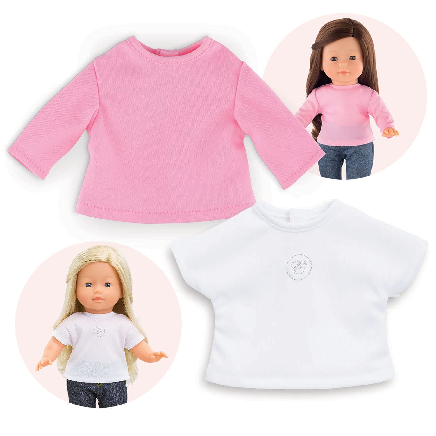 corolle-ma-corolle-t-shirts-2er-set-puppenkleidung-36cm image 3