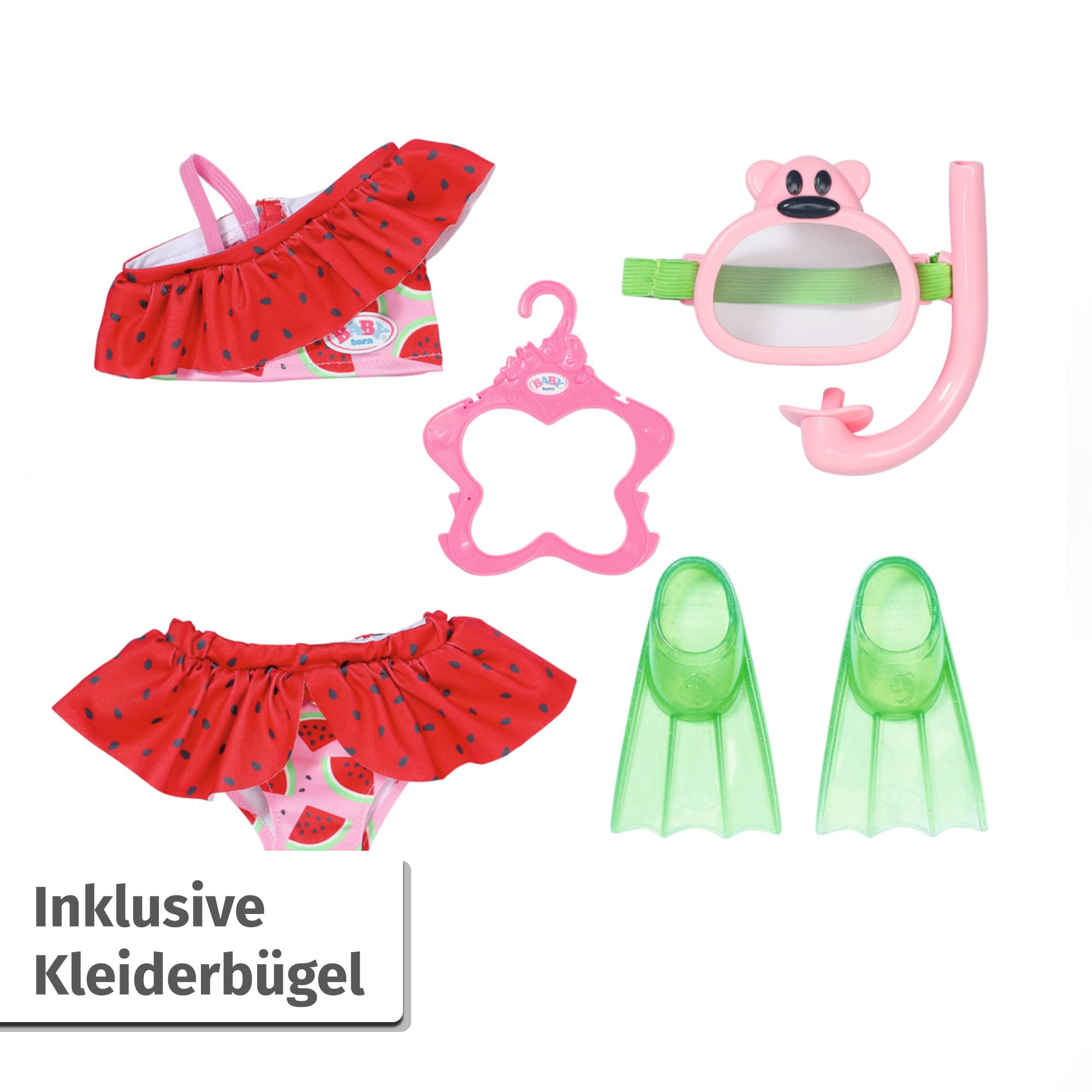 baby-born-tauchspa-schnorchelset-mit-bikini-f-r-43-cm-puppen image 7