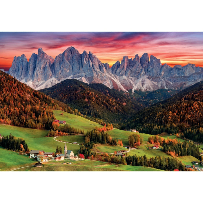 clementoni-val-di-funes-puzzle-2000-teile-panorama-puzzle-97-5-x-66-8-cm image 2