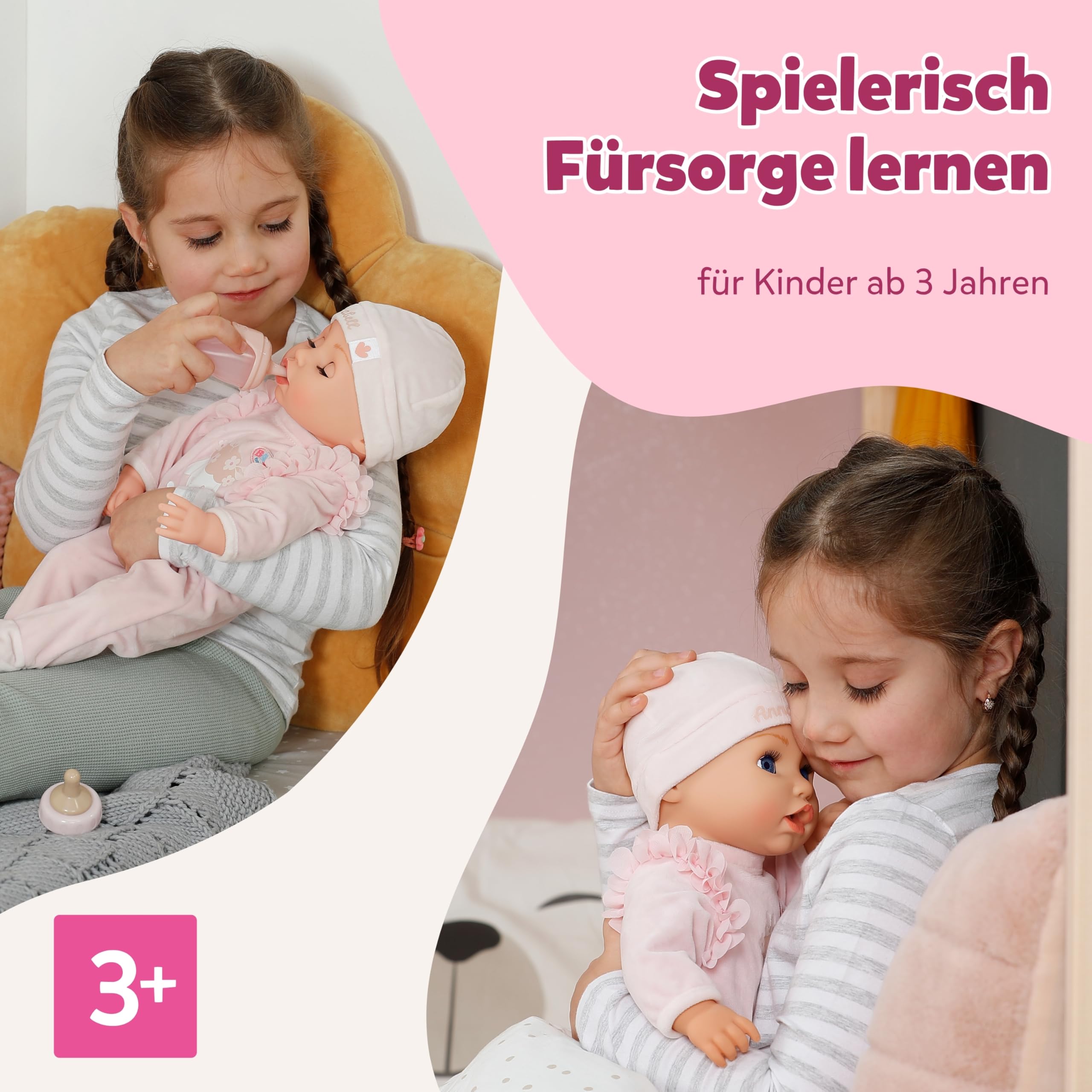 baby-born-annabell-43-cm-babypuppe-mit-sound-und-7-funktionen image 6