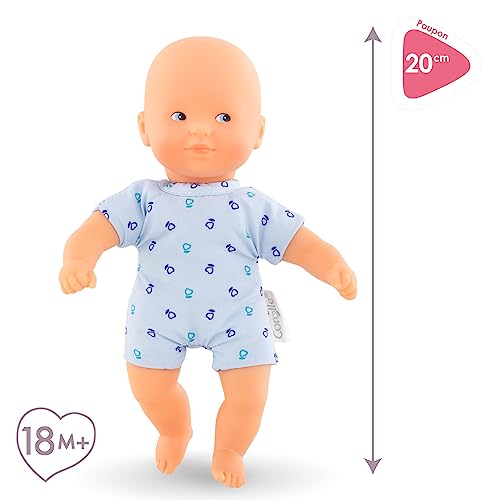 corolle-9000120140-mon-premier-poupon-mini-calin-20-cm-babypuppe-blau-mit-vanill image 7