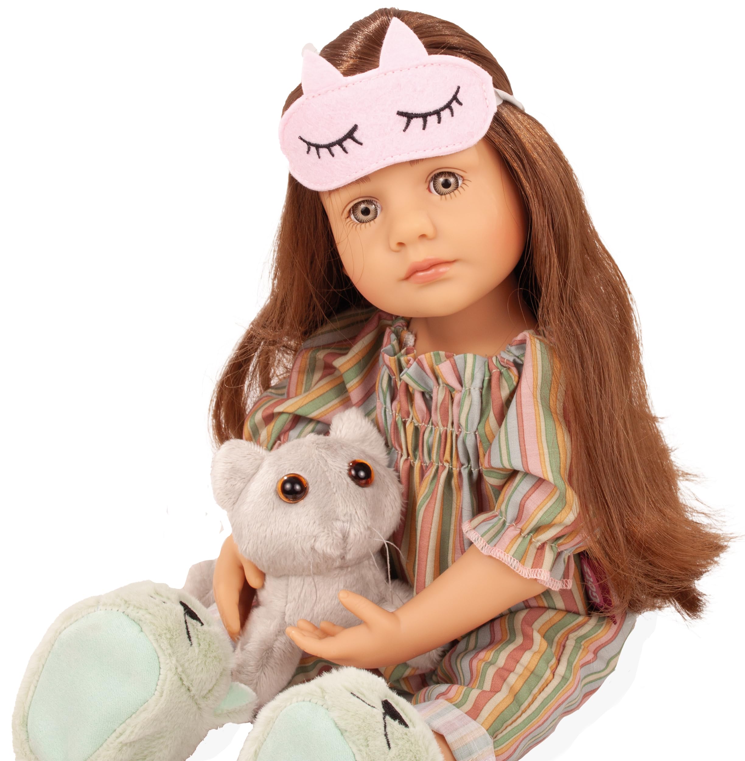 g-tz-little-kidz-grete-pj-party-2511042-stehpuppe-36-cm-8-teilig image 6