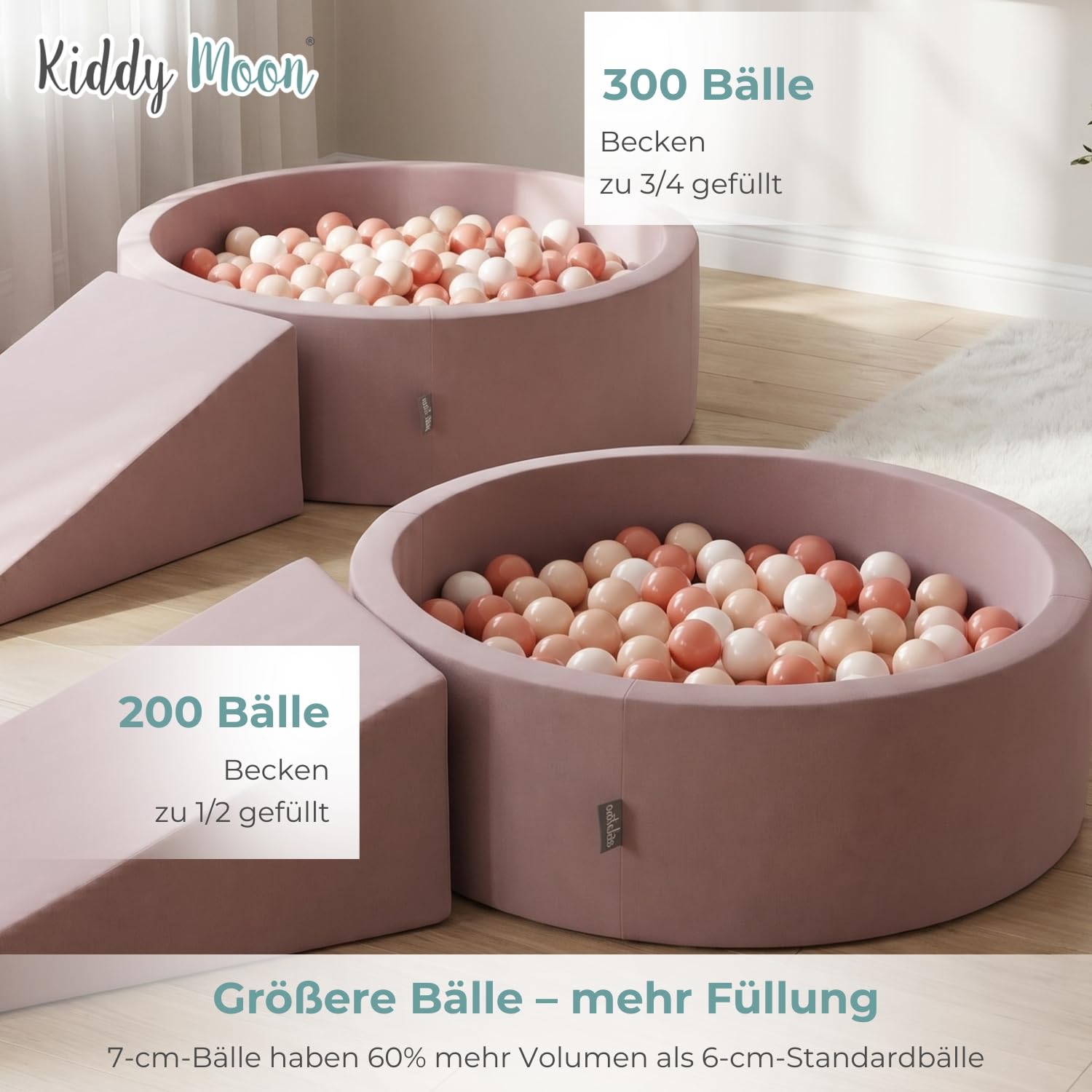 kiddymoon-spielplatz-mit-b-llebad-90x30-cm-und-rampe-200-b-lle-7-cm image 2