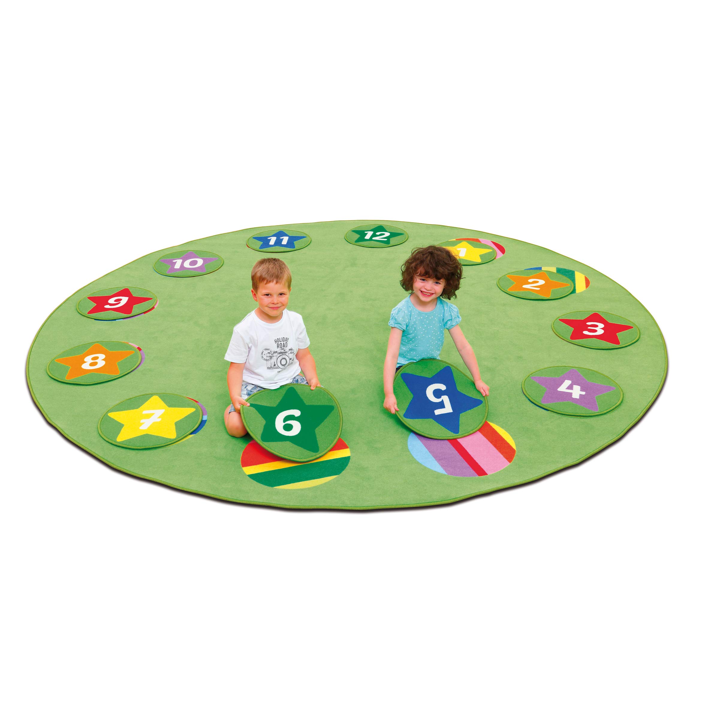 erzi-51171-circelino-zahlenteppiche-12-teiliges-sitzteppich-set-40-x-40-cm image 2