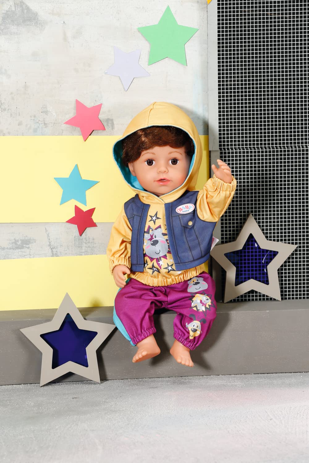 baby-born-outfit-mit-hoody-832615-puppenkleidung-f-r-43-cm-puppen-hose-pullover- image 6