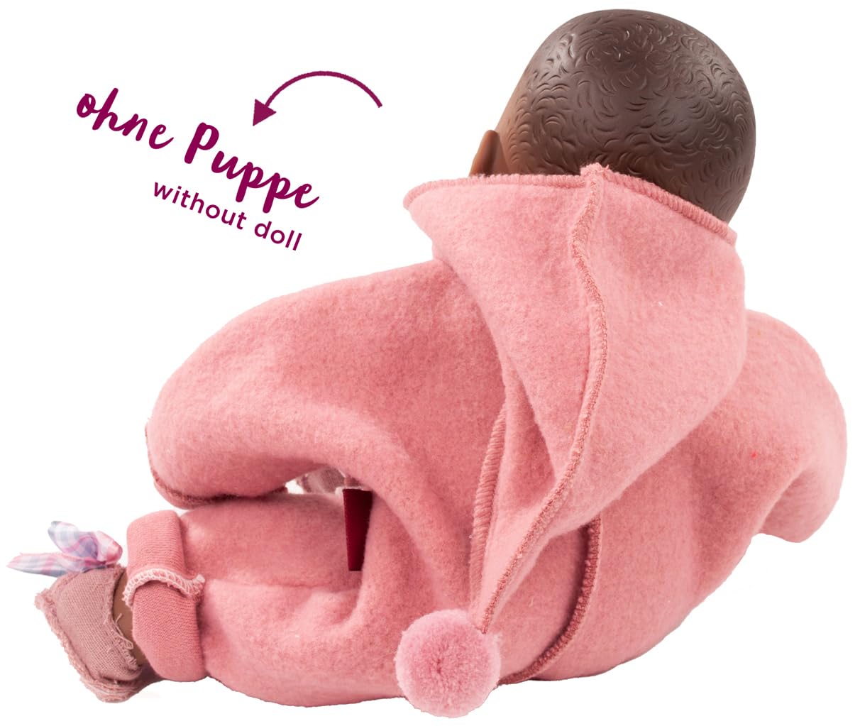 g-tz-3403329-babyanzug-mit-zipfelm-tze-rosa-f-r-babypuppen-gr-s-30-33-cm-3-teili image 3