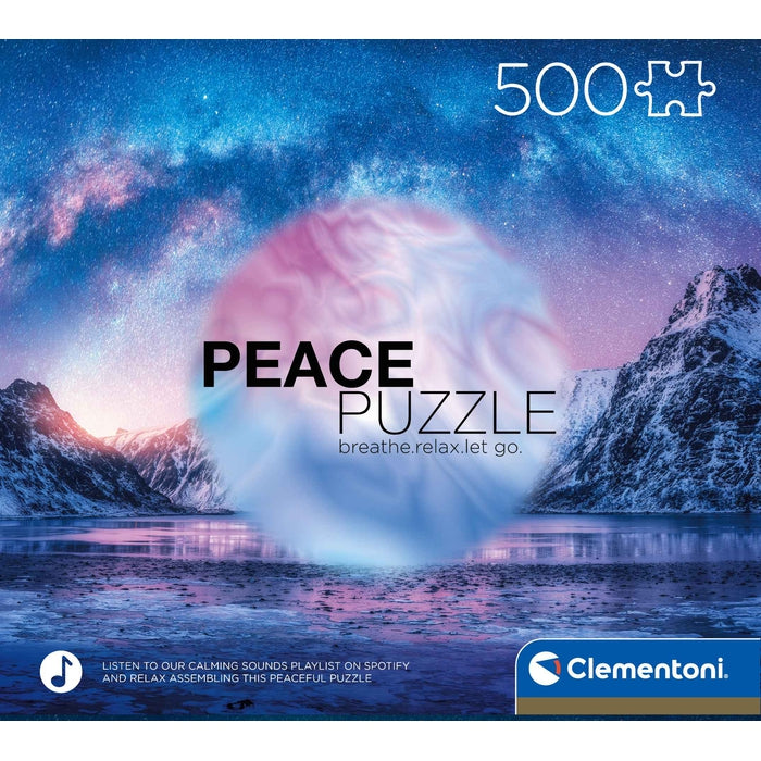 clementoni-peace-puzzle-light-blue-500-teile image 4