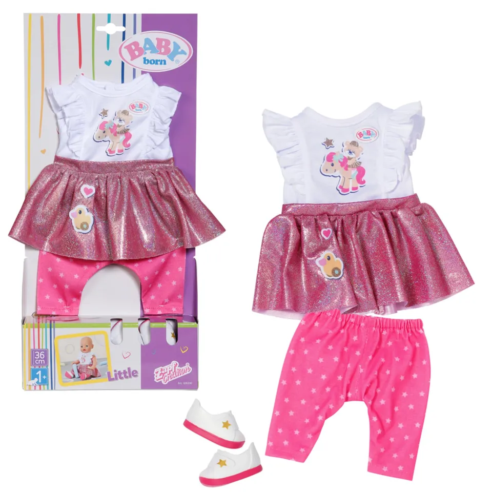 baby-born-little-lieblingsoutfit-836330-puppenkleidung-f-r-36-cm-puppen-mit-shir image 1