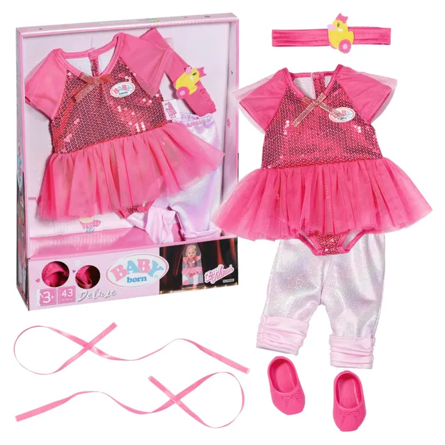 baby-born-834176-deluxe-ballerina-43cm-puppenkleidung image 1