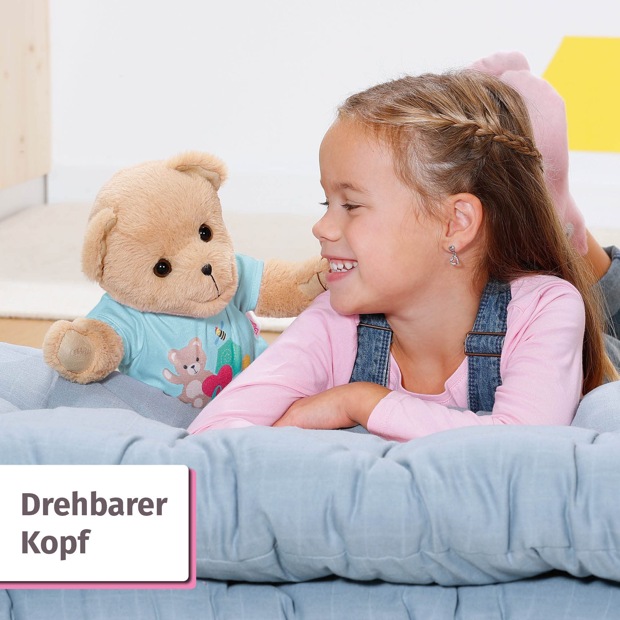 baby-born-b-r-blau-mit-blauem-strampler-teddy-kuscheltier-zapf-creation-835616 image 6