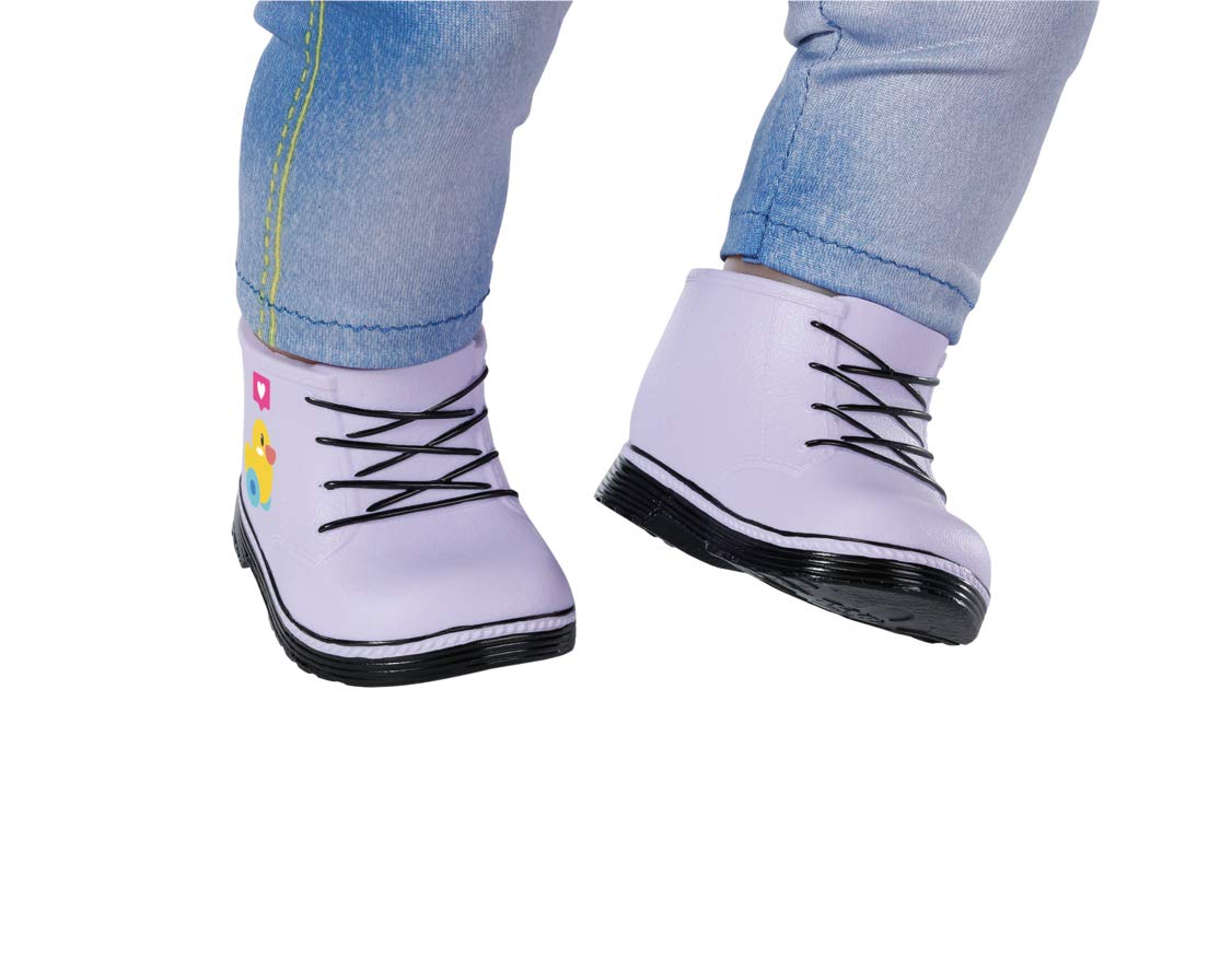 baby-born-zapf-creation-829714-doc-marten-schuhe-43-cm-puppenstiefel image 5