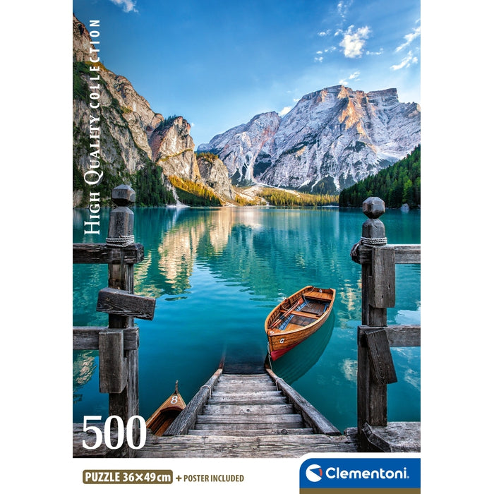 clementoni-braies-lake-puzzle-500-teile-erwachsenenpuzzle-49-x-36-cm image 4