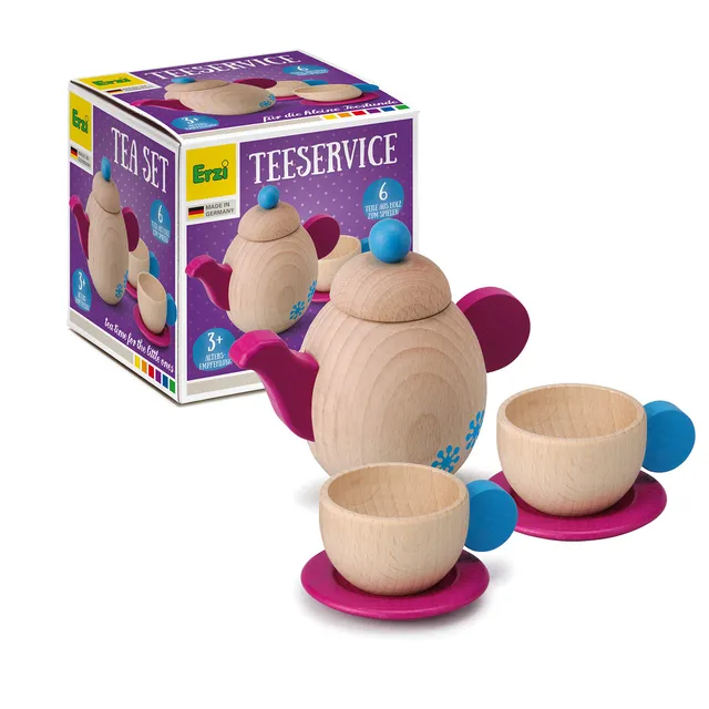 erzi-10649-teeservice-kaufladenspielzeug-aus-holz-6-teilig image 1